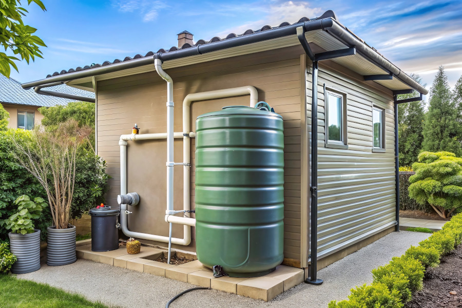 Installer un récupérateur d'eau de pluie pour votre maison Var 83